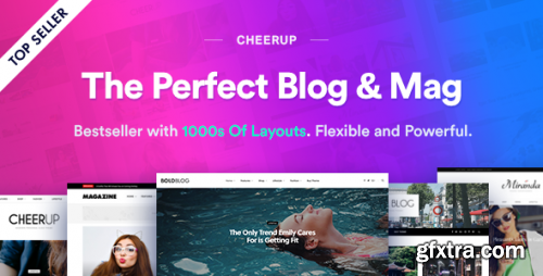 Themeforest - CheerUp - Food, Blog &amp; Magazine 16430770 v8.0.1 - Nulled