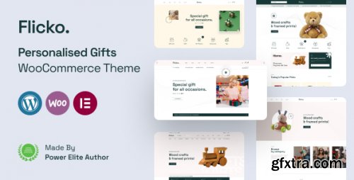 Themeforest - Flicko - Pesonalised Gifts WooCommerce WordPress Theme 50108211 v1.0.2 - Nulled