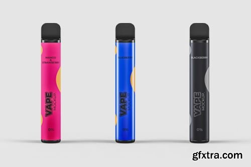 Vape Mockup Collections 11xPSD