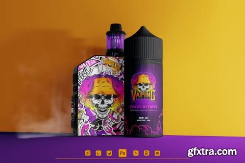 Vape Mockup Collections 11xPSD