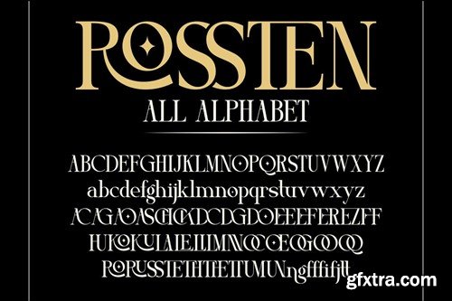 Rossten - Luxury Serif Display VU9JYU4