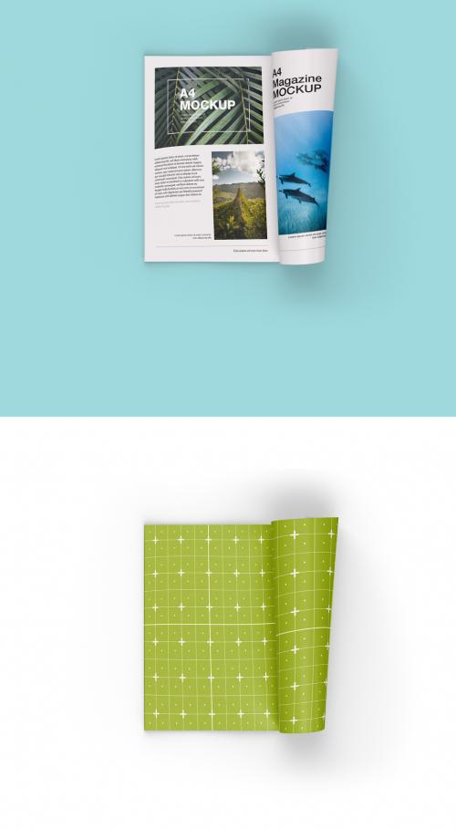 Matte Magazine Mockup - 461120853