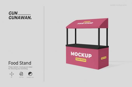 Food Stand Mockup