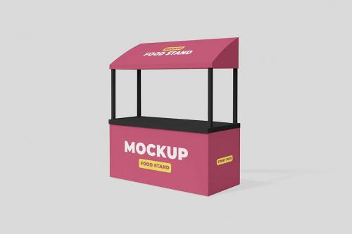 Food Stand Mockup