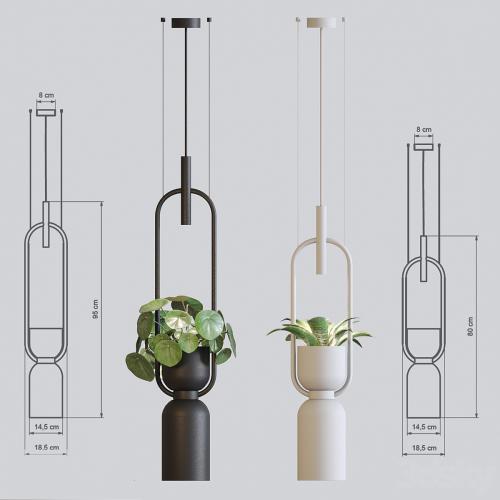 Pendant lamp luxcambra OXYGEN