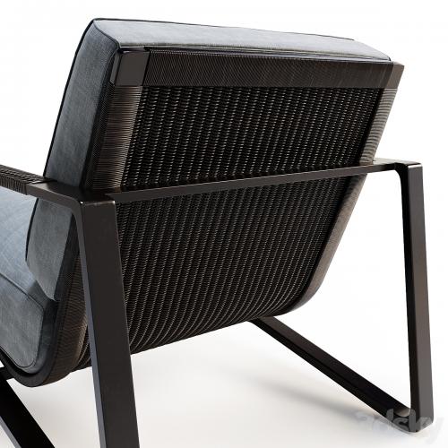 HOLLY HUNT - Omura Lounge Chair