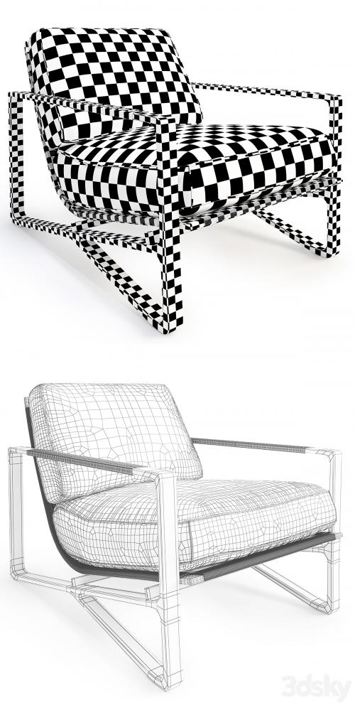 HOLLY HUNT - Omura Lounge Chair