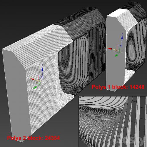 Parametric Wall 009