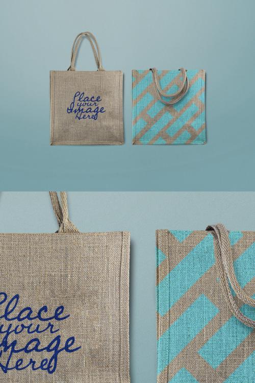 Jute Bag Mockups - 461121865