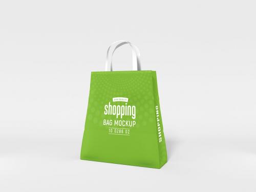 Paper Shopping Bag Branding Mockup Set