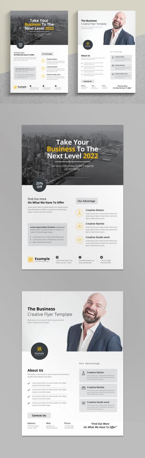 Corporate Flyer Layout - 461122954