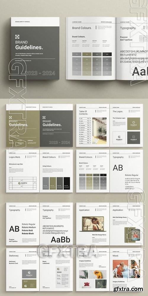 Brand Guidelines Template YGXFDW4