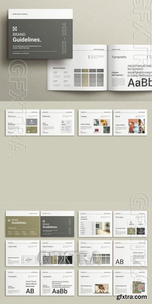 Brand Guidelines Template Landscape Q6SMXBU