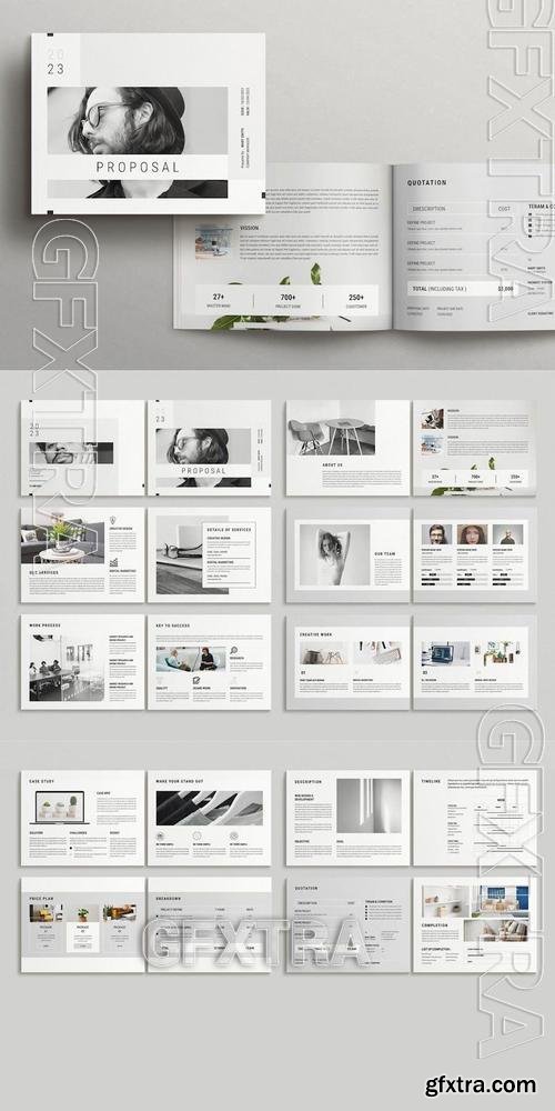 Business Proposal Template Landscape ULBX5WS