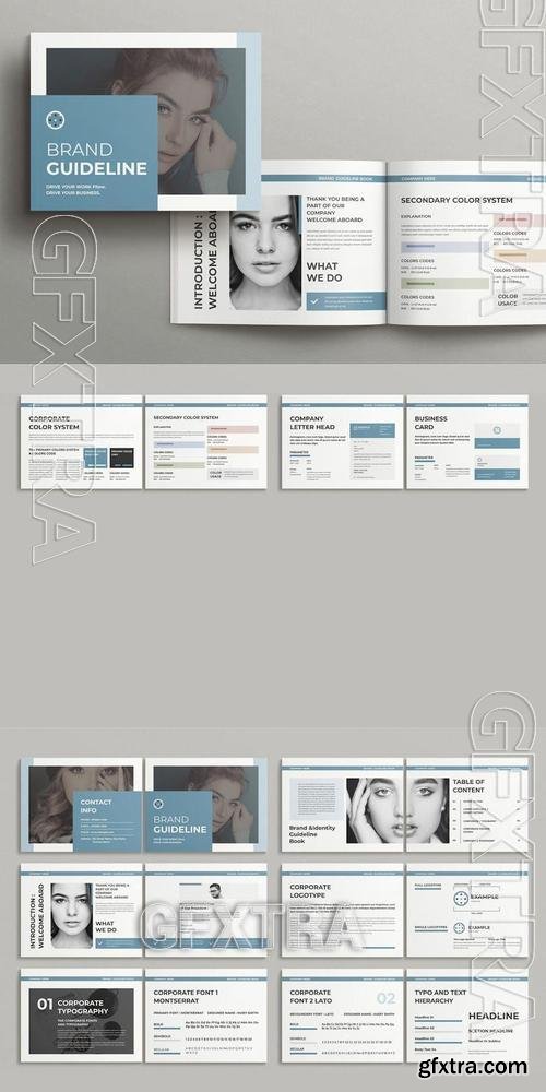 Brand Manual Template Landscape H399966