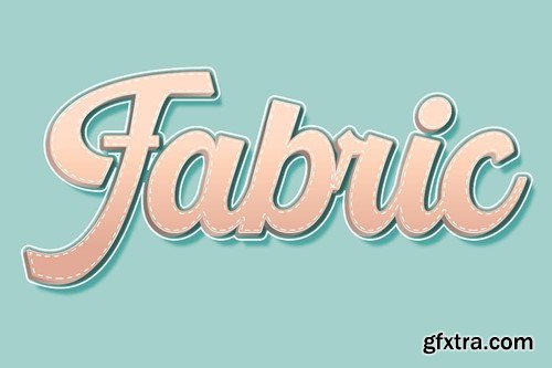 Fabric Text Effect XNER2MG