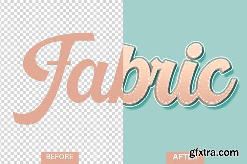 Fabric Text Effect XNER2MG