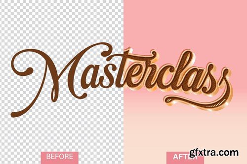 Masterclass Text Effect HGDG67V