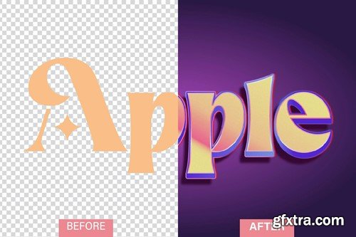 Apple Text Effect WHEH5D4