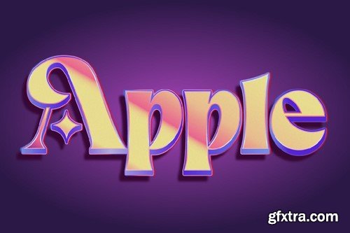 Apple Text Effect WHEH5D4