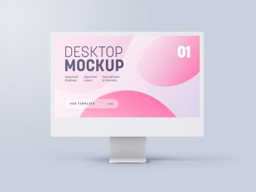 Clay Display Mockup - 461127956