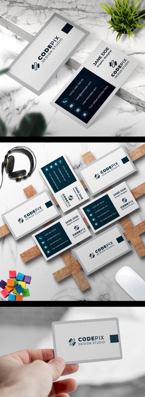 New Clean Business Card Layout - 461334108