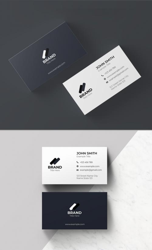 Minimalist Business Card Layout - 461336807