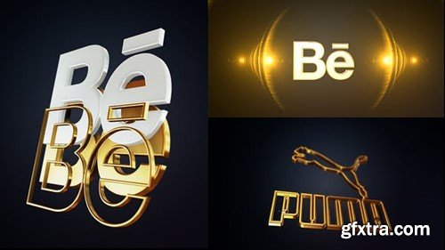 Videohive Premium 3D Gold Intro 29848446