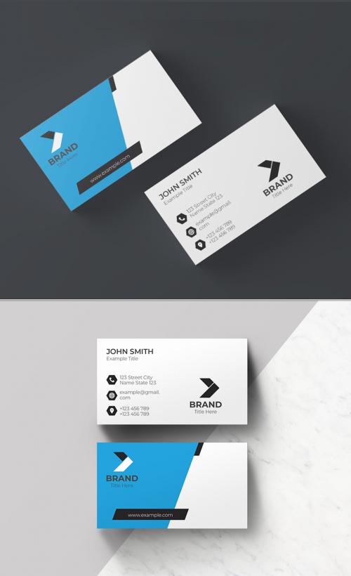 Modern Business Card Layout - 461336825