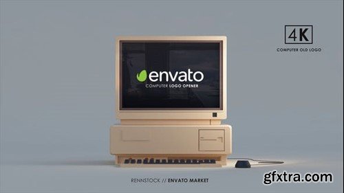 Videohive Old Computer Mockup 50963487