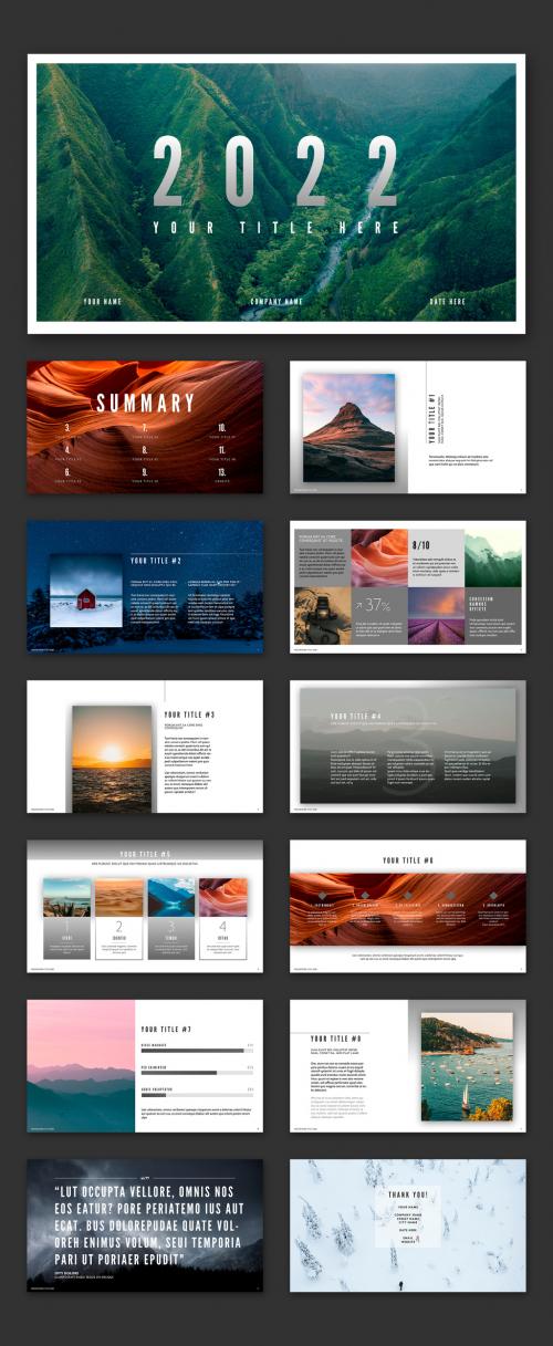 Minimalist Presentation Layout - 461533997