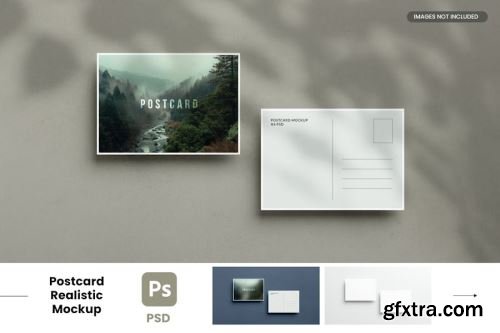 Postcard Mockup Collections 14xPSD