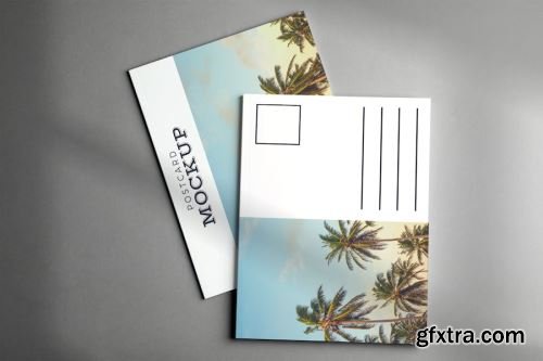 Postcard Mockup Collections 14xPSD