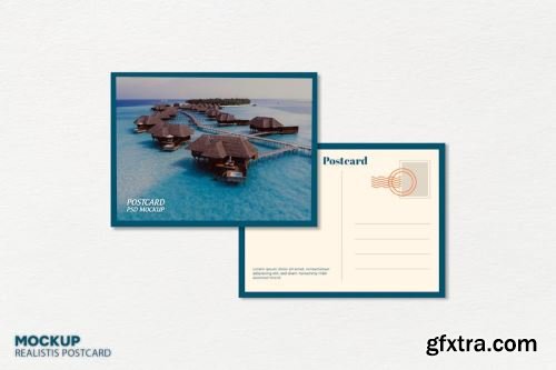 Postcard Mockup Collections 14xPSD