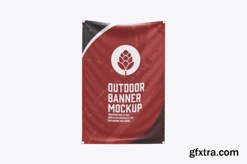 Outdoor Banner Mockup Collections 15xPSD