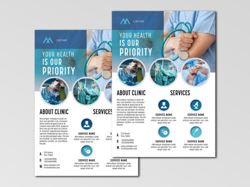 Medical Flyer Layout - 462310140