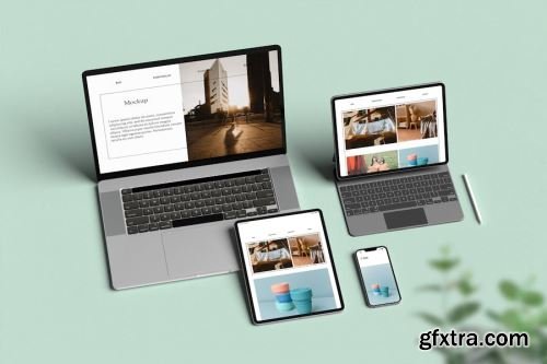 Multi Device Mockup Collections 15xPSD