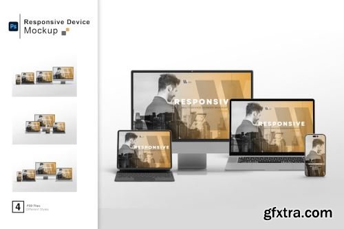 Multi Device Mockup Collections 15xPSD