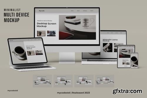 Multi Device Mockup Collections 15xPSD