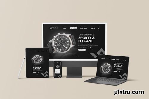 Multi Device Mockup Collections 15xPSD