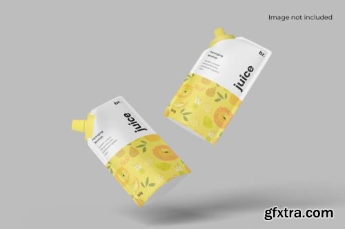 Pouch Packaging Mockup Collections 15xPSD