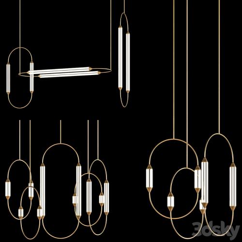 Giopato & Coombes Cirque Chandelier set