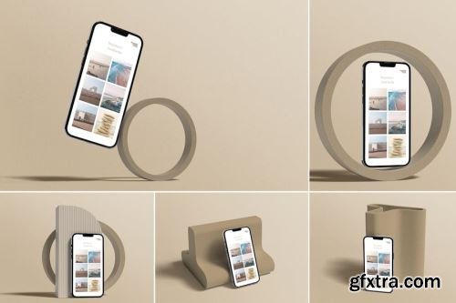 Phone Screen Mockup Collections 14xPSD