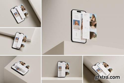 Phone Screen Mockup Collections 14xPSD