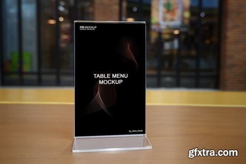 Restaurant Menu Mockup Collections 14xPSD