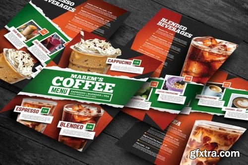 Restaurant Menu Mockup Collections 14xPSD