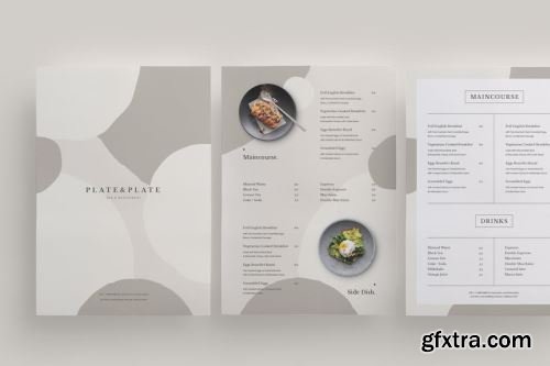 Restaurant Menu Mockup Collections 14xPSD