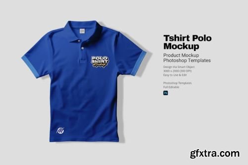 Polo Shirt Mockup Collections 12xPSD