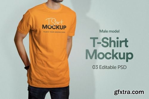 Oversize T-Shirt Mockup Collections 14xPSD