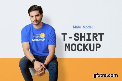 Oversize T-Shirt Mockup Collections 14xPSD